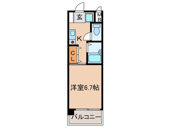 エクセレント上新11の物件間取画像